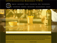 Tablet Screenshot of centralwinephx.com